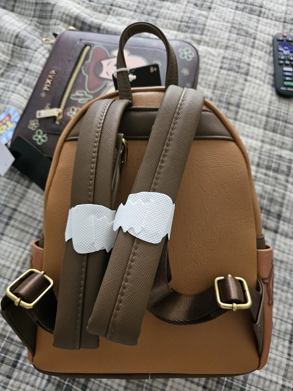 Pixar Loungefly Brown Coco Mini Backpack